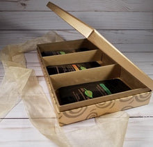 Load image into Gallery viewer, Loose Leaf Tea Gift Set - Golden Swirl - Side View
