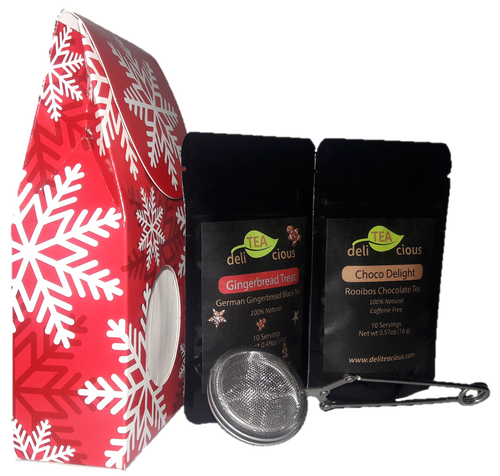 Loose Leaf Tea Gift Pack - Snowflakes