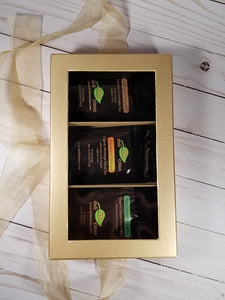 Loose Leaf Tea Gift Set - Golden Swirl - Side View
