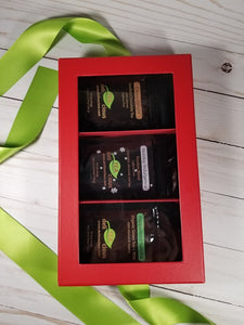 Loose Leaf Tea Gift Set - Happy Holidays - Side View